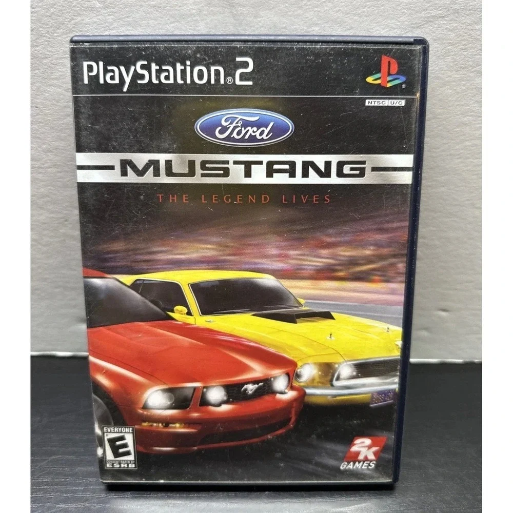 Ford Mustang: The Legend Lives (Sony PlayStation 2, 2005) complete